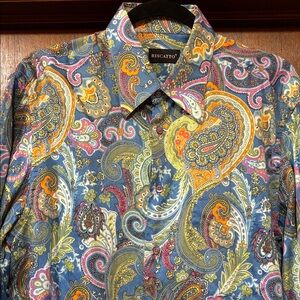 RISCATTO Paisley Shirt
